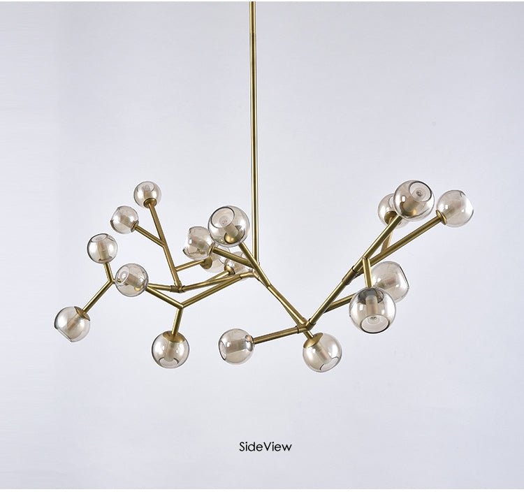 MIRODEMI® Luxury Molecular-Shaped Chandelier for Living Room, Kitchen, Dining Room