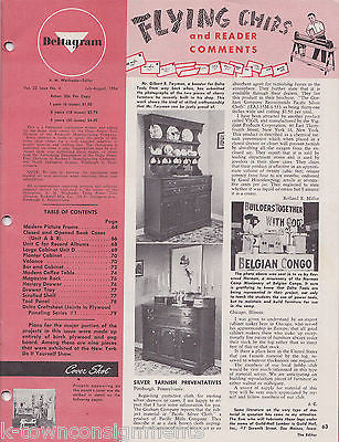 Delta Gram Vintage Home Decor Magazine 1954 - American Furniture