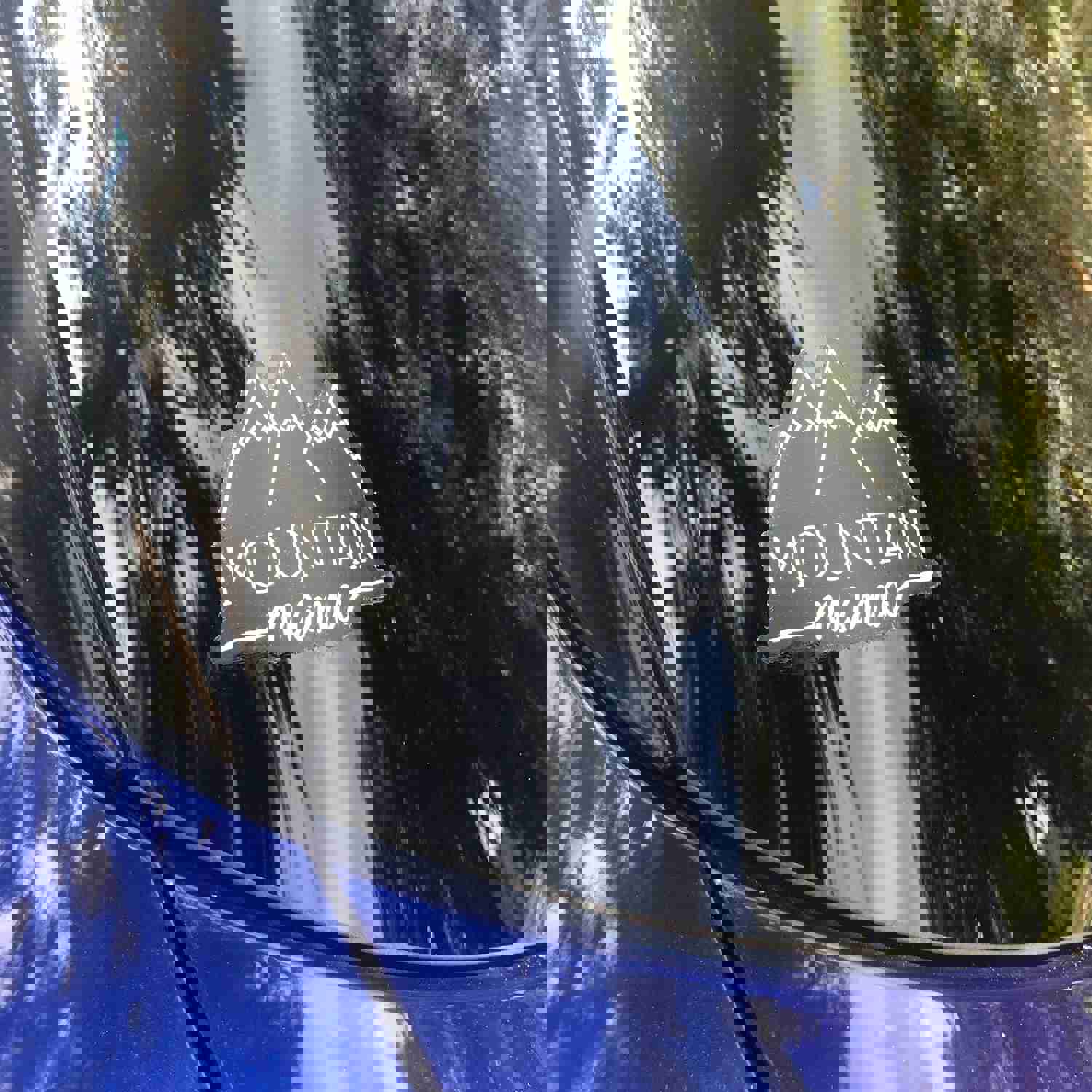 Mountain Mama Clear Sticker