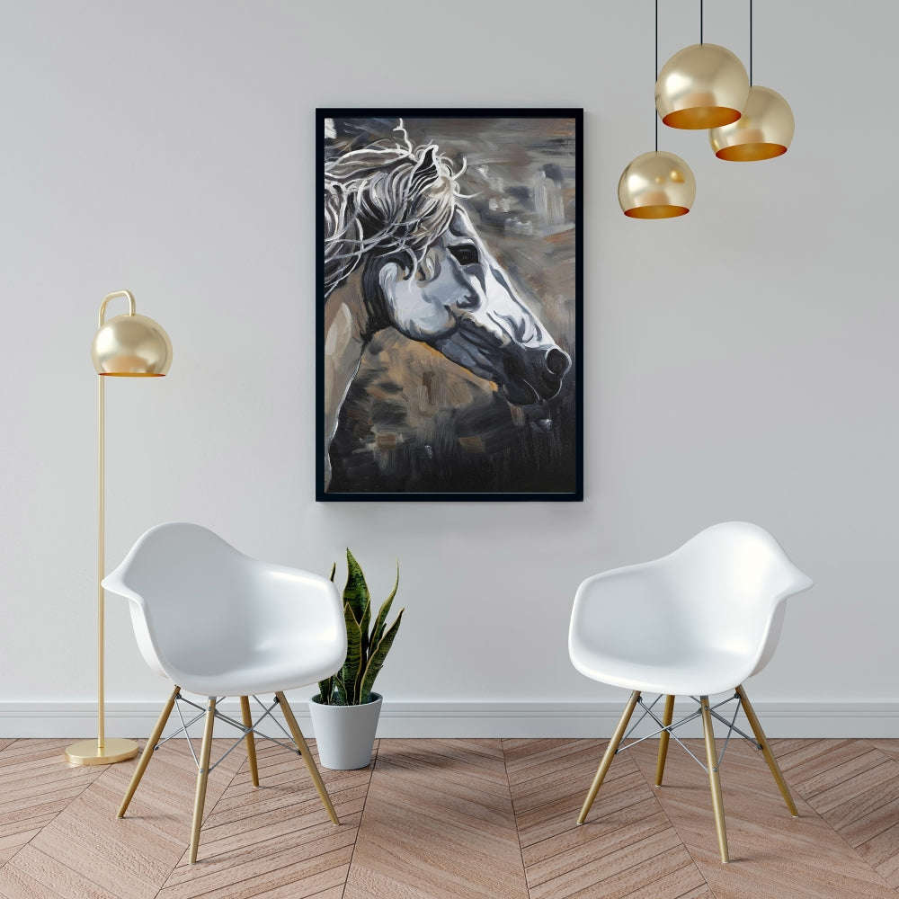 Wild Horse Fine Art Gallery Wrapped Canvas 24x36