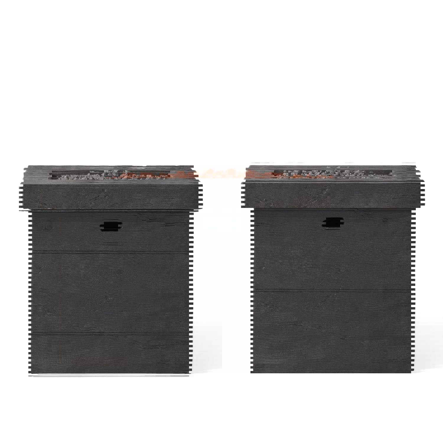 Aubreey Outdoor Rectangular Gas Burning Fire Pit - 50000 BTU
