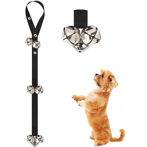 FOLKSMATE Adjustable Dog Doorbells for Potty Training with 7 Extra Loud Bells