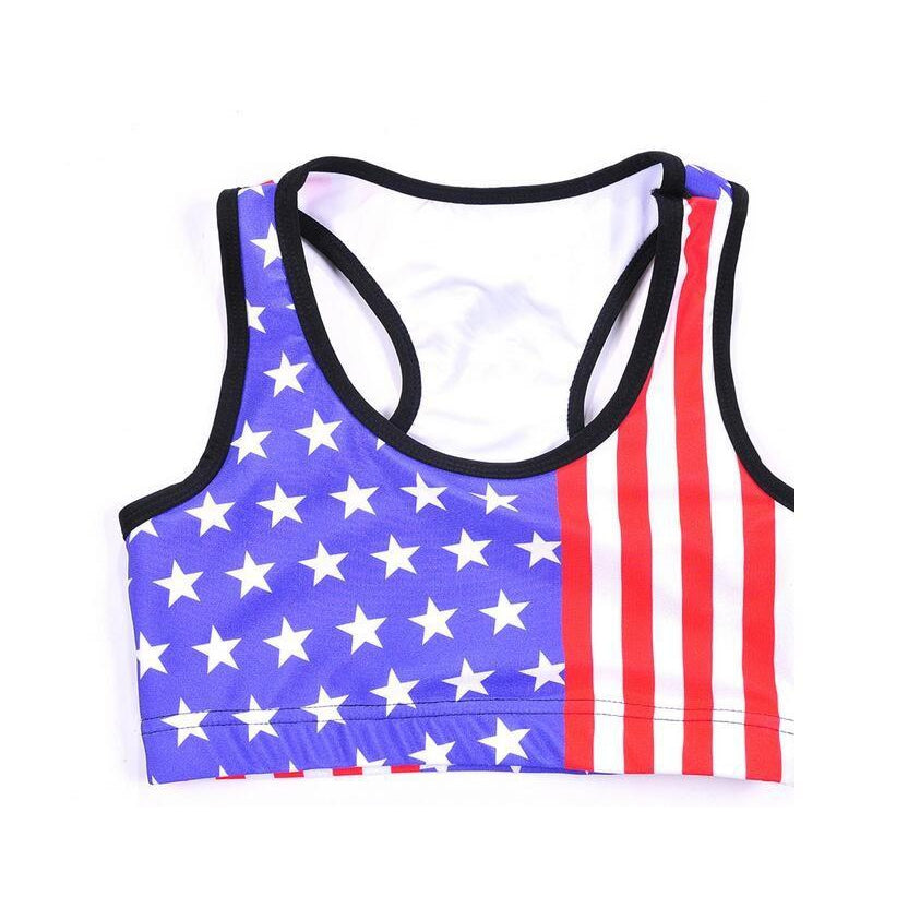 Pattern Sports Top - Fashionable Crop Top or Sports Bra