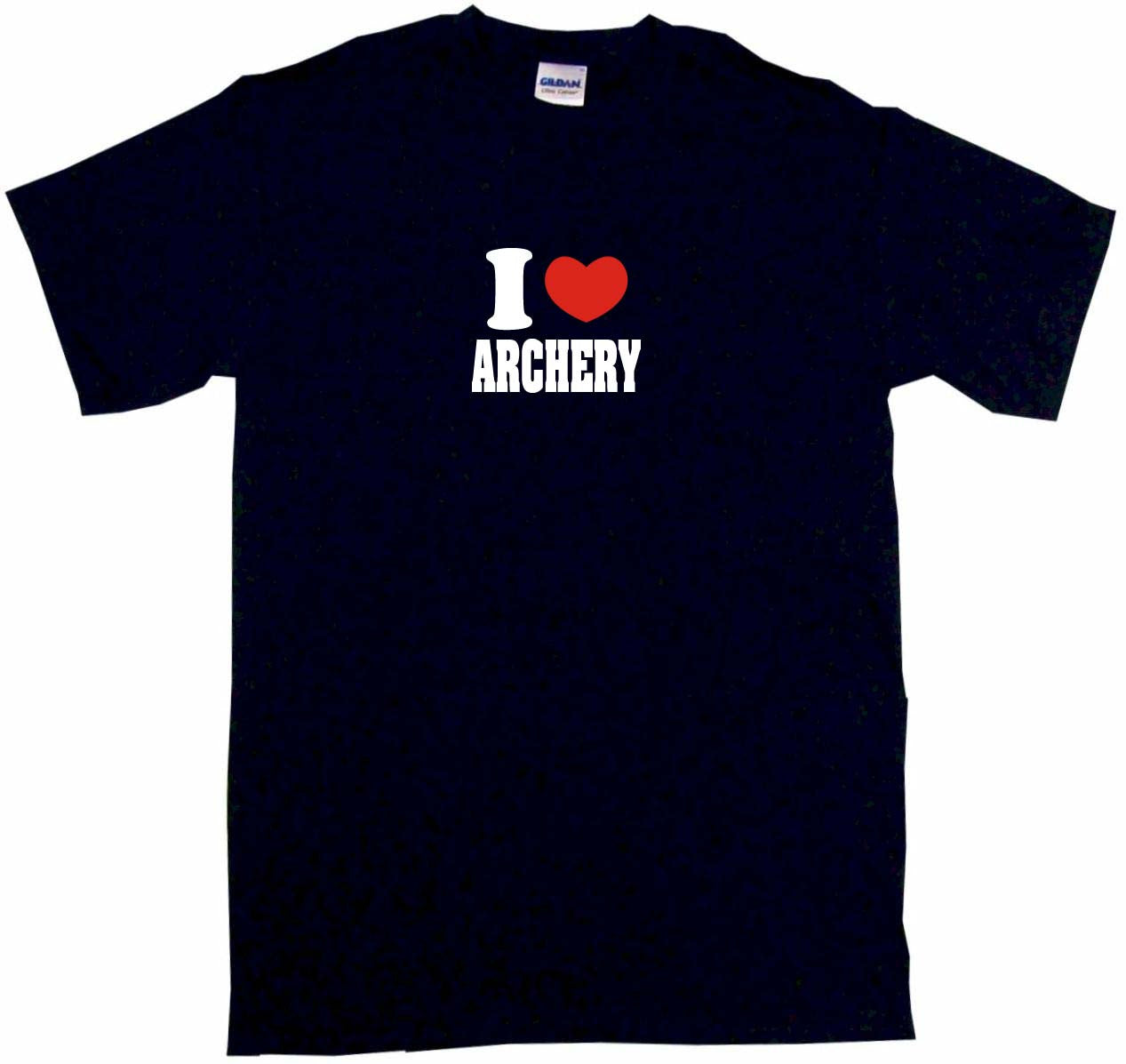 I Heart Love Archery Tee Shirt OR Hoodie Sweat