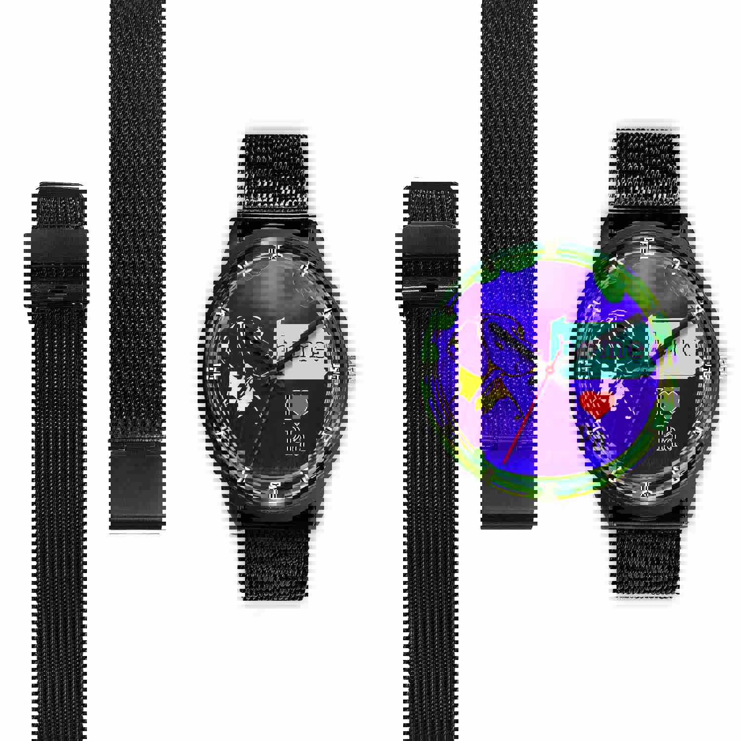 Vizsla Dog Art Pennsylvania Christmas Special Wrist Watch