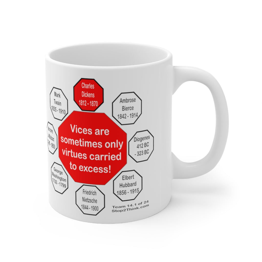 MW-14.1 - Charles Dickens Quote Ceramic Mug - 11oz