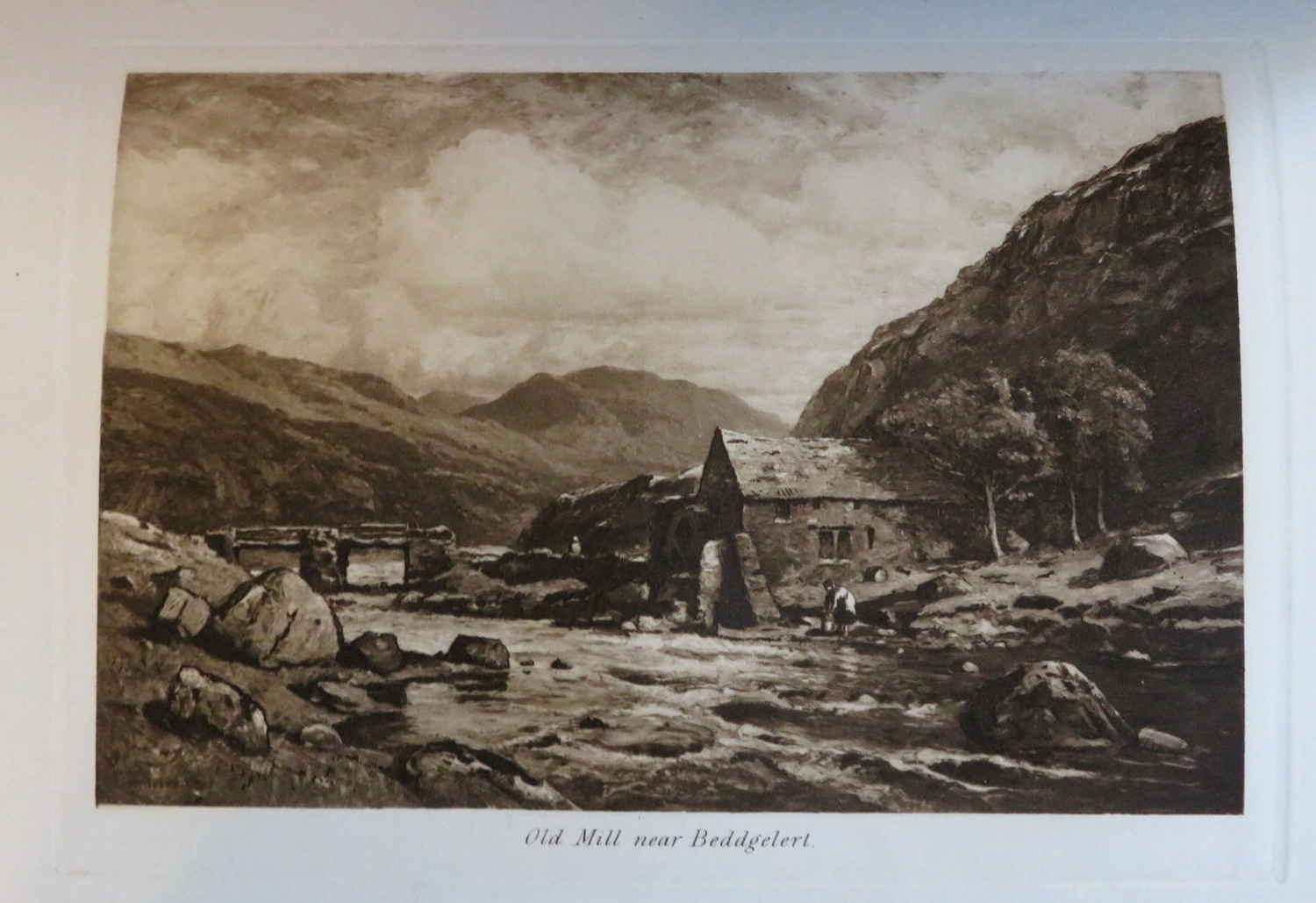 Round About Snowdon Wales 1894 Huson Illustrated Book with 30 Plates