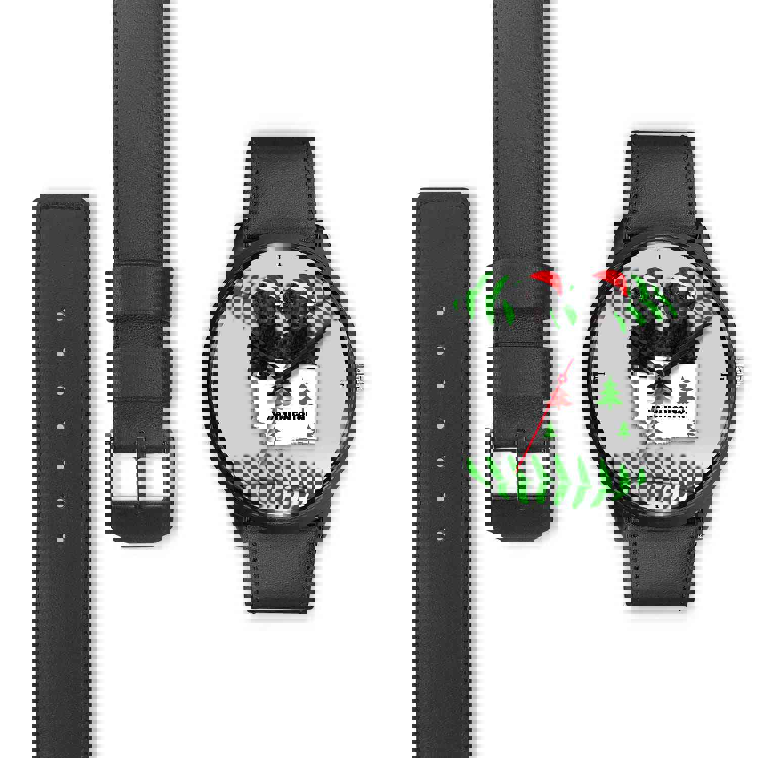 Curly Coated Retriever Washington Christmas Special Wrist Watch