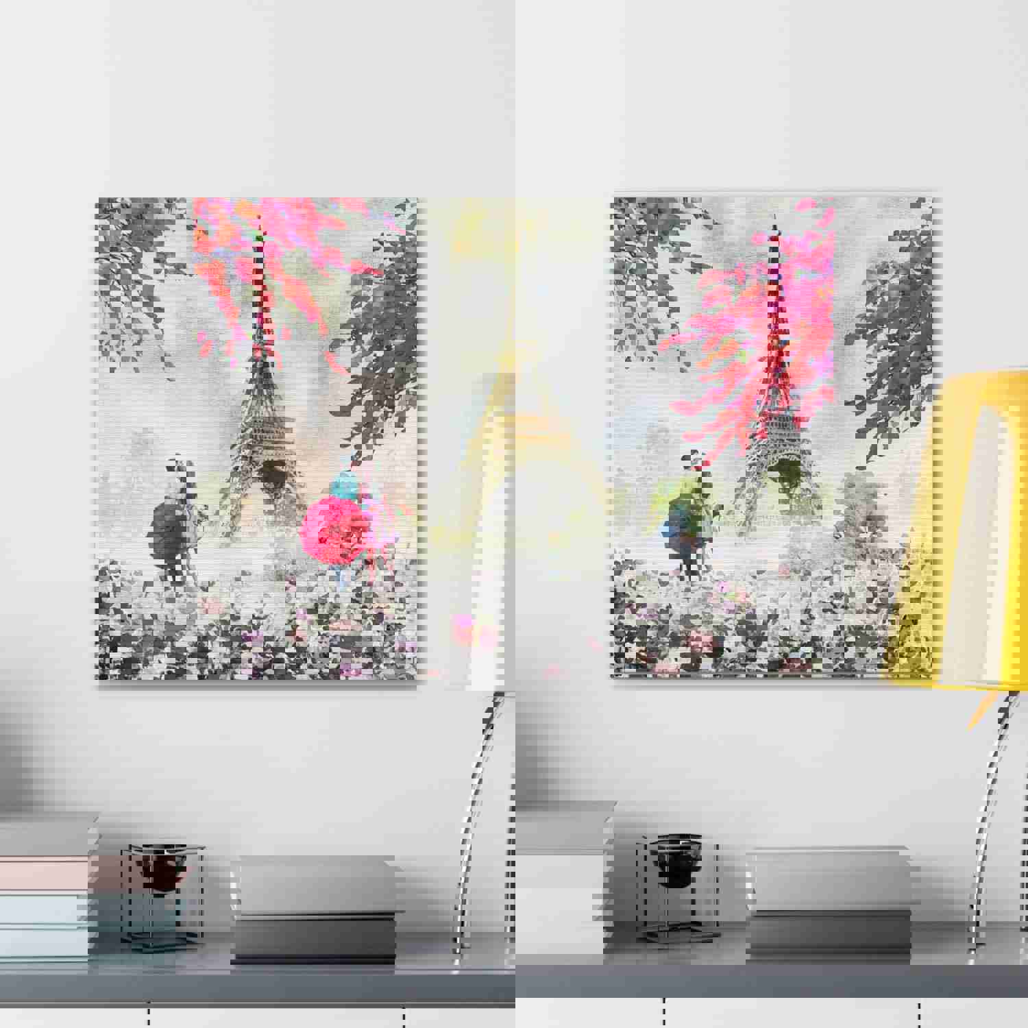 Paris European City Landscape France Canvas Artwork