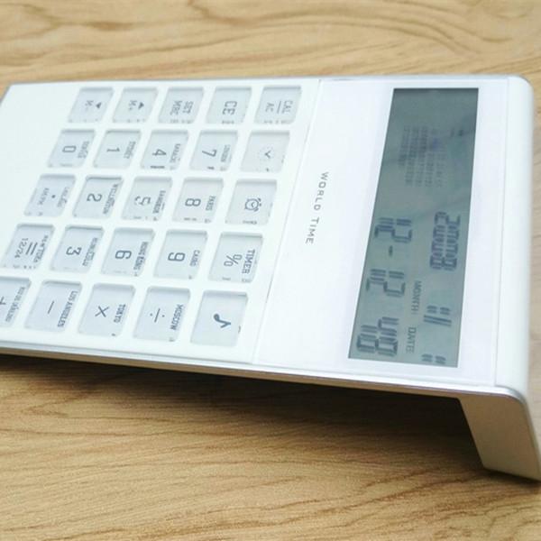 Creative Fashion Portable Crystal Diamond 12-Digit LCD Calculator