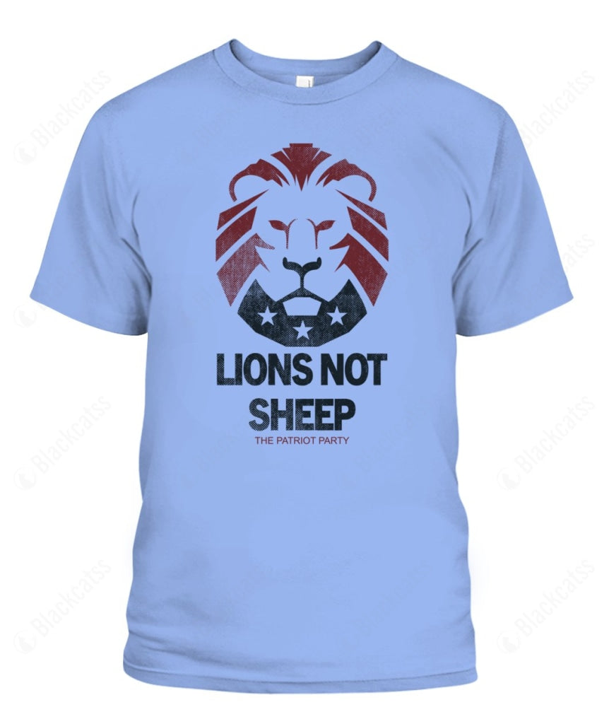 Lions Not Sheep Graphic Apparel - Unisex Classic Fit Cotton T-Shirt