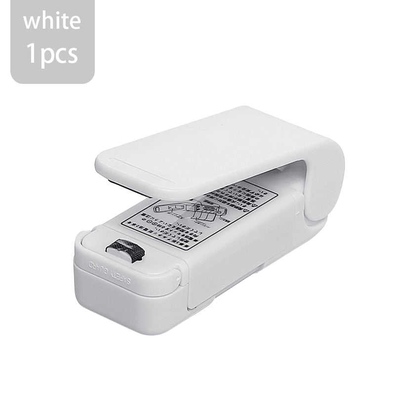 Portable Mini Heat Sealer for Plastic Bags - Food & Snack Storage Sealing Machine