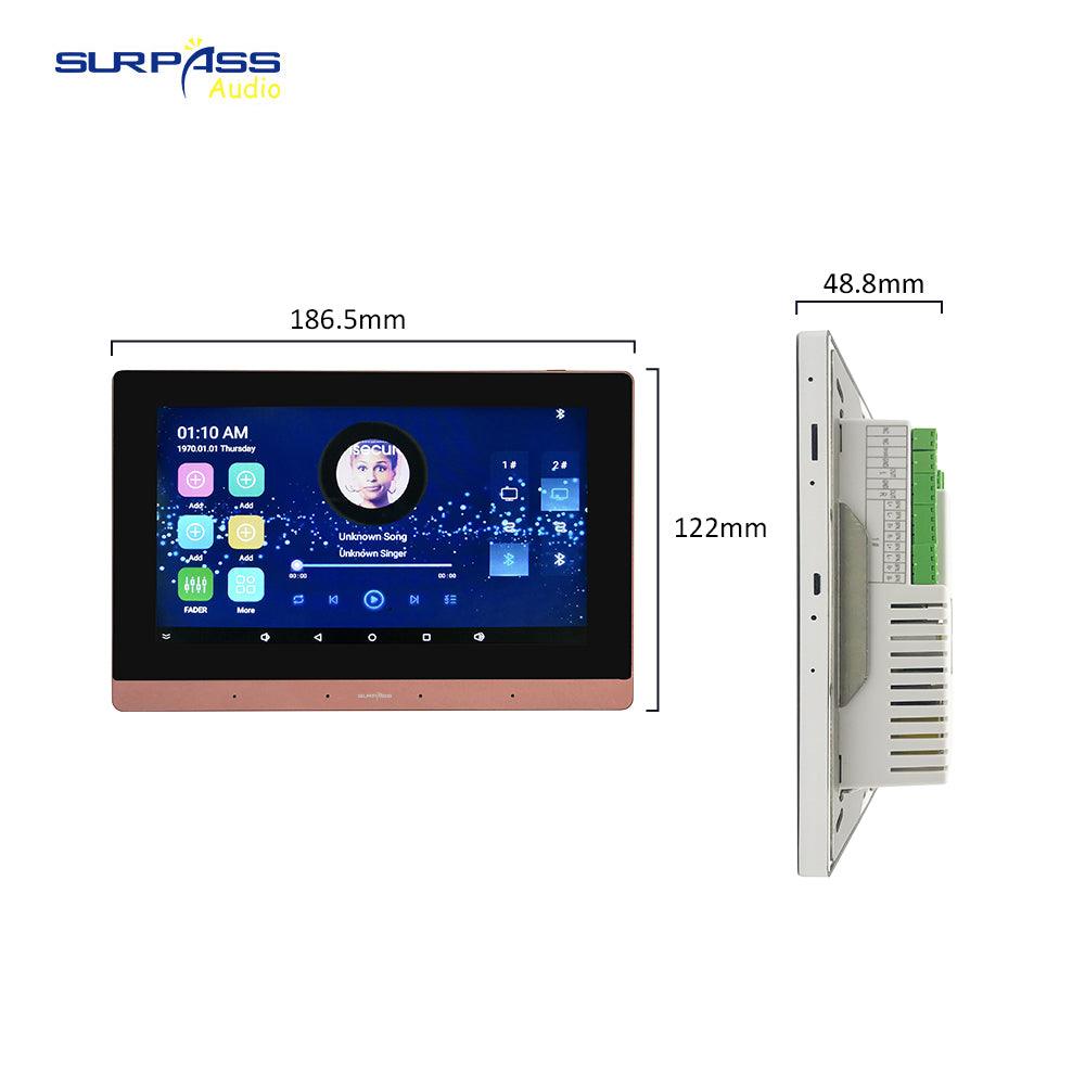7 Inch WiFi Audio Wall Amplifier - Smart Home Stereo Sound System