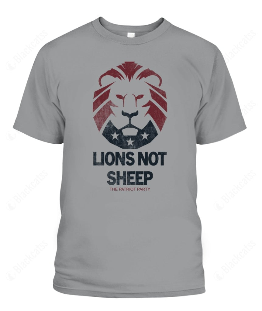 Lions Not Sheep Graphic Apparel - Unisex Classic Fit Cotton T-Shirt