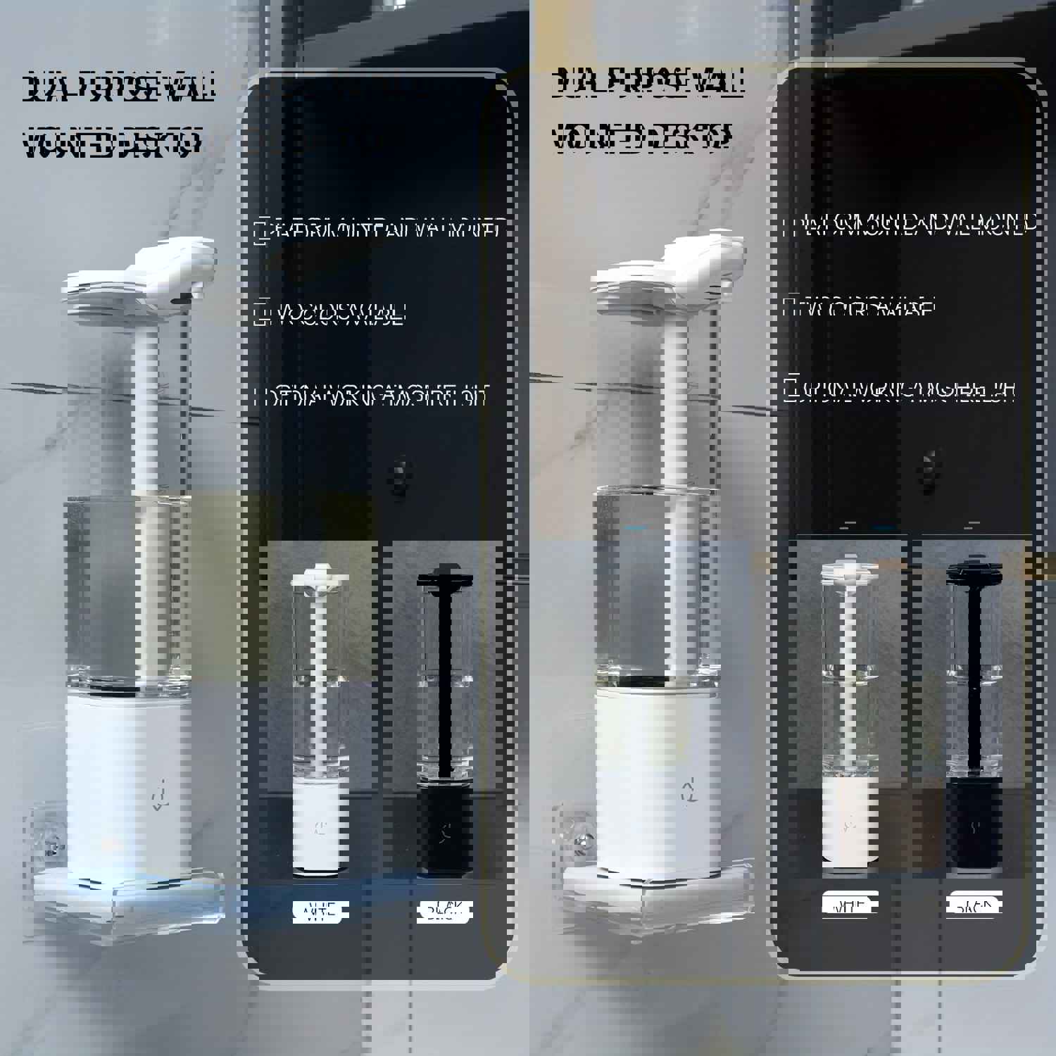 1pc Smart Touchless Lotion Dispenser, Automatic Dish Soap Dispenser For Sink, 550ml Large Capacity