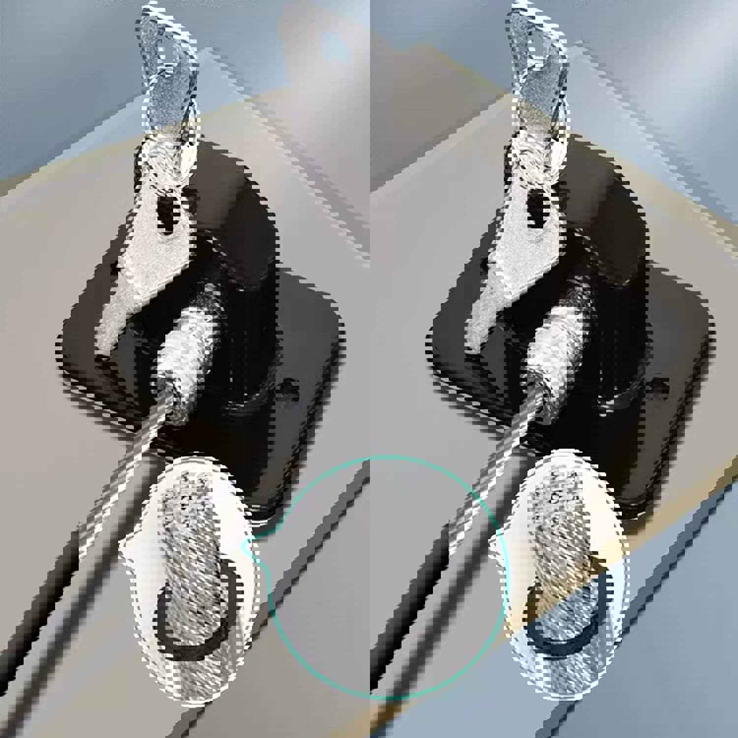Child Proof Refrigerator Door Lock - No Tools Needed, Easy Installation