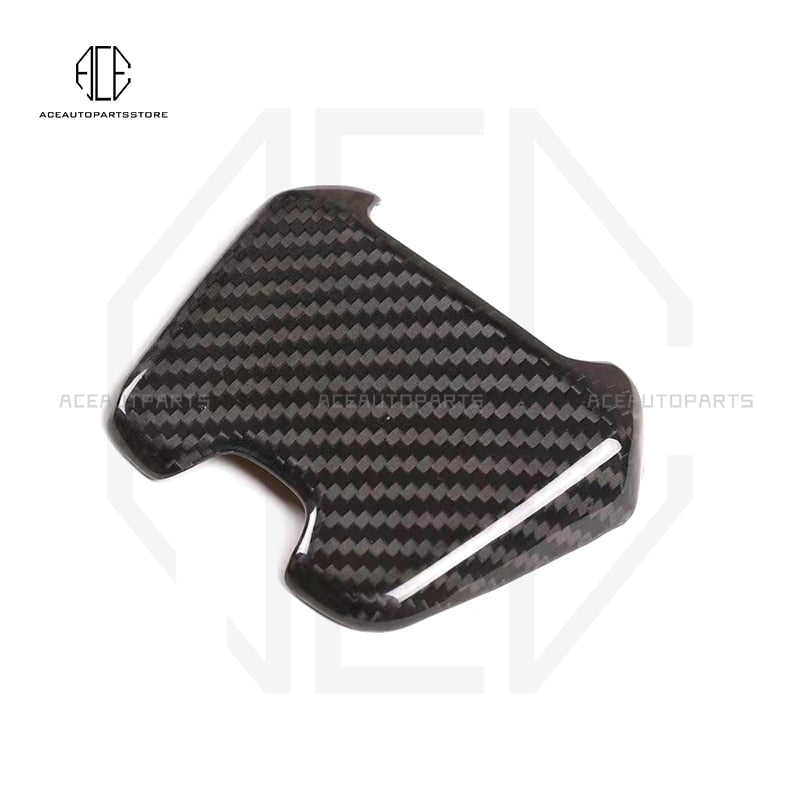 2018-2021 Lamborghini URUS Real Carbon Fiber Car P Gear Switch Decoration Cover Sticker