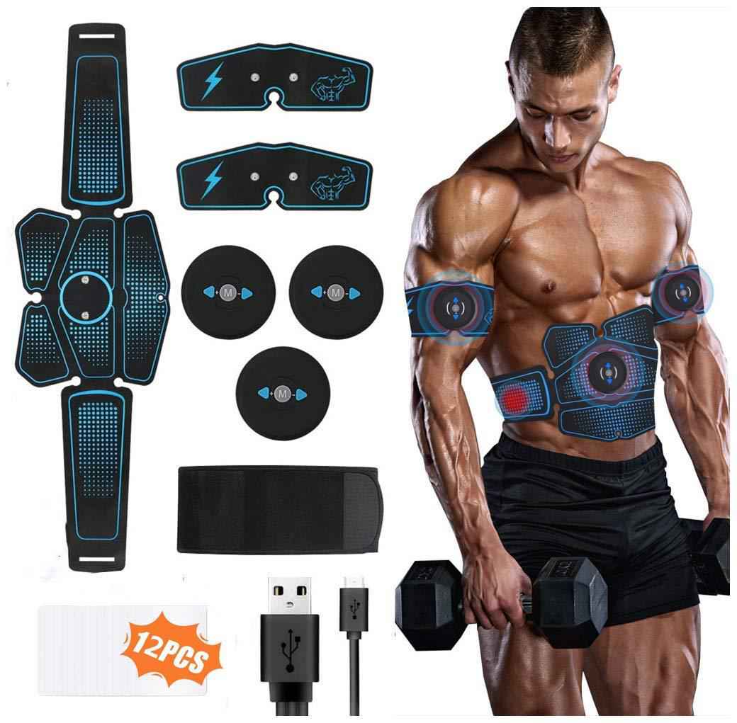 Blue Dot Belt EMS Abdominal Arm Trainer for Home Gym Fitness