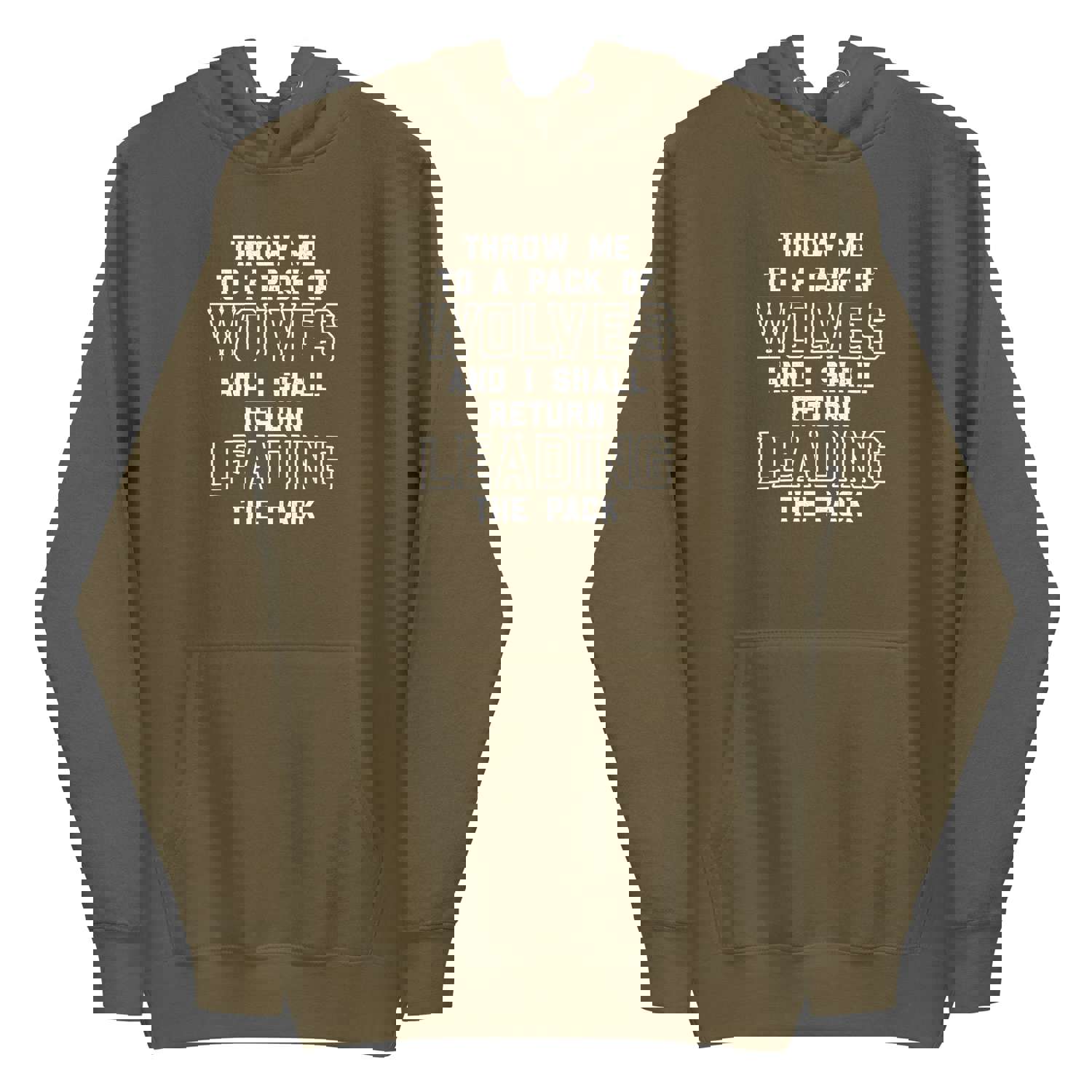 Mike Sorrentino Throw Me To The Wolves Hoodie