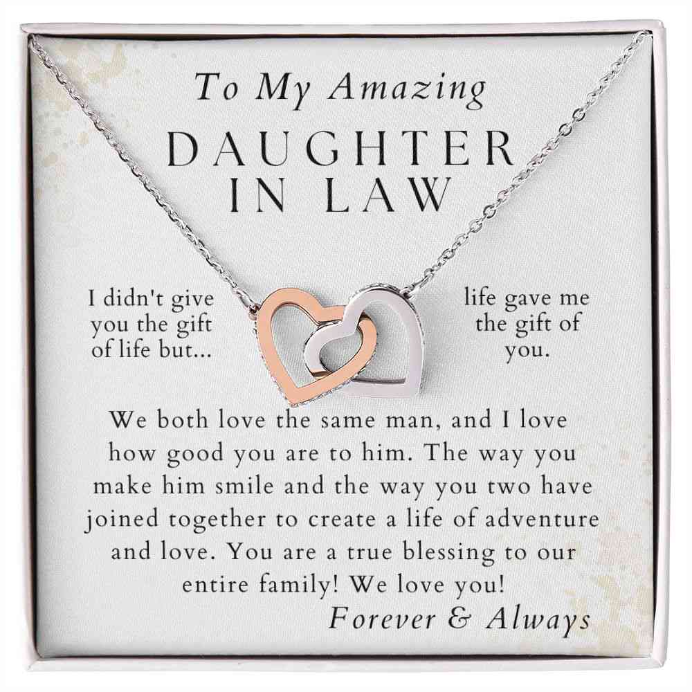 Adventure and Love Pendant Necklace - Gift for Daughter-in-Law
