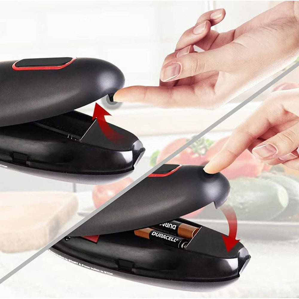 Electric Can Opener | Automatic Kitchen Tool for Hands-Free Opening | Portable Gadgets