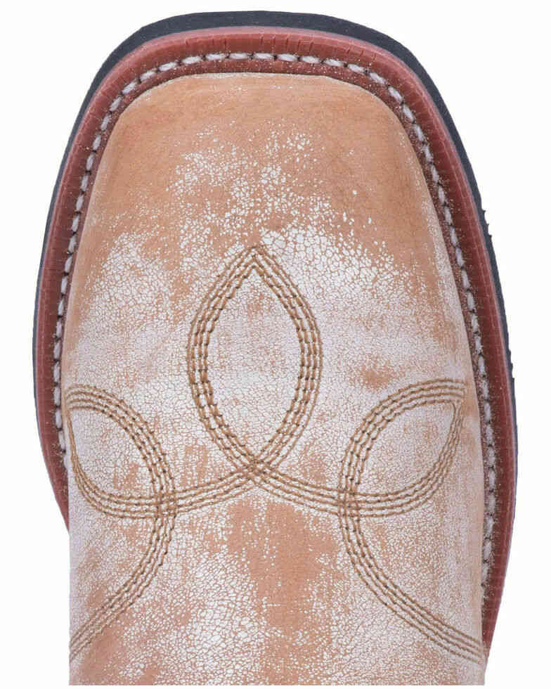 Laredo Women's Sanded Tan All Mixed Up Western Square Toe Boot (5691)