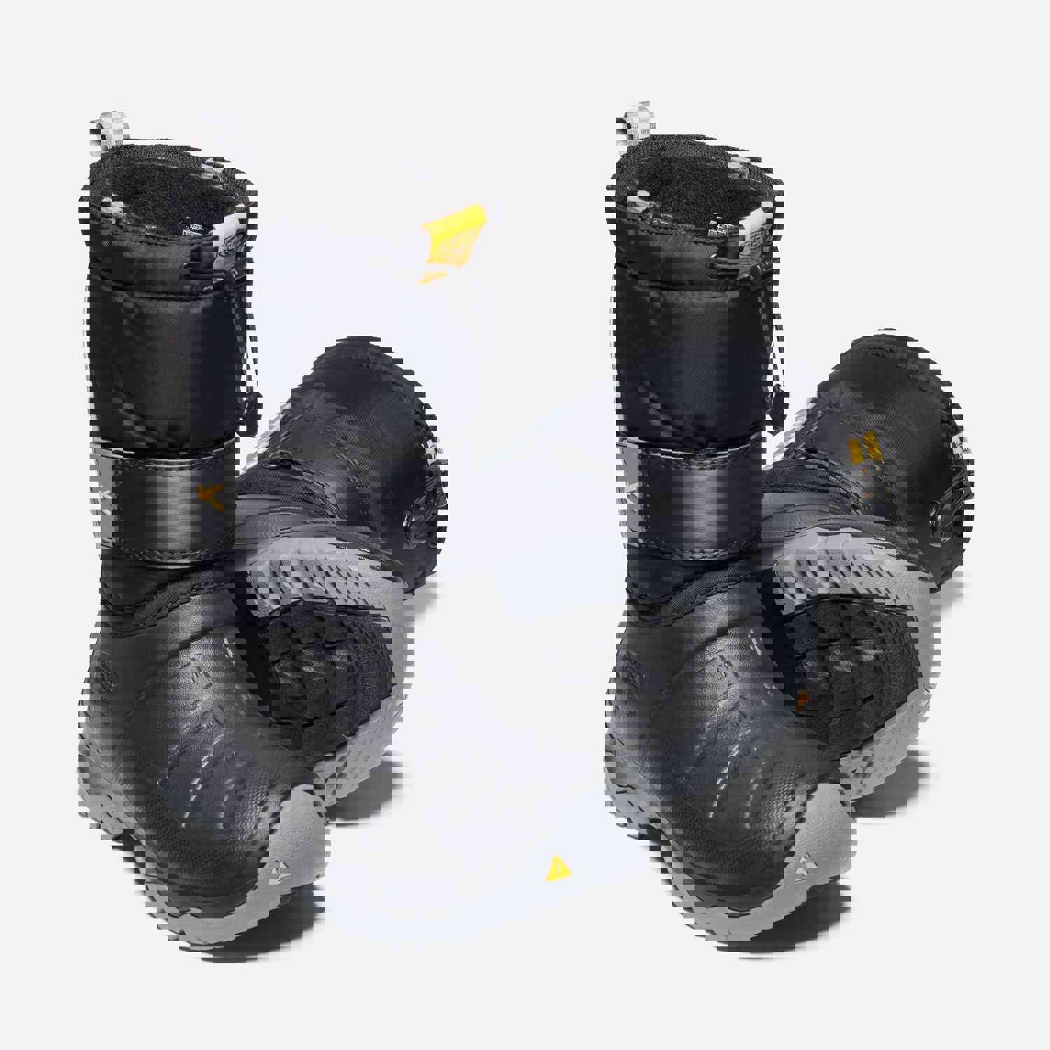 Big Kids Keen Lumi II Waterproof Boot - Black/Steel Grey