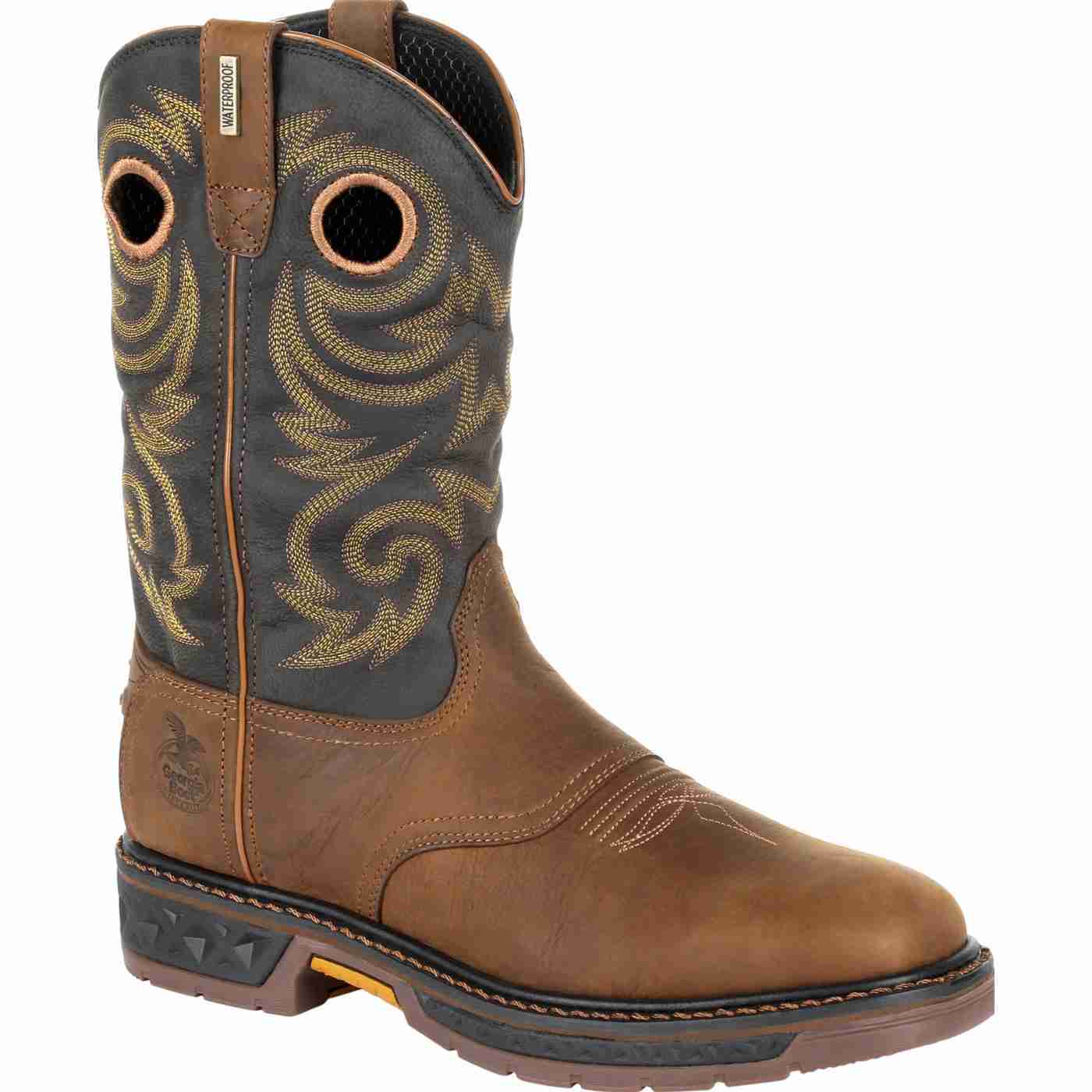 Georgia GB00266 Men's 11 Carbo-Tec LT Waterproof Pull-On Work Boot
