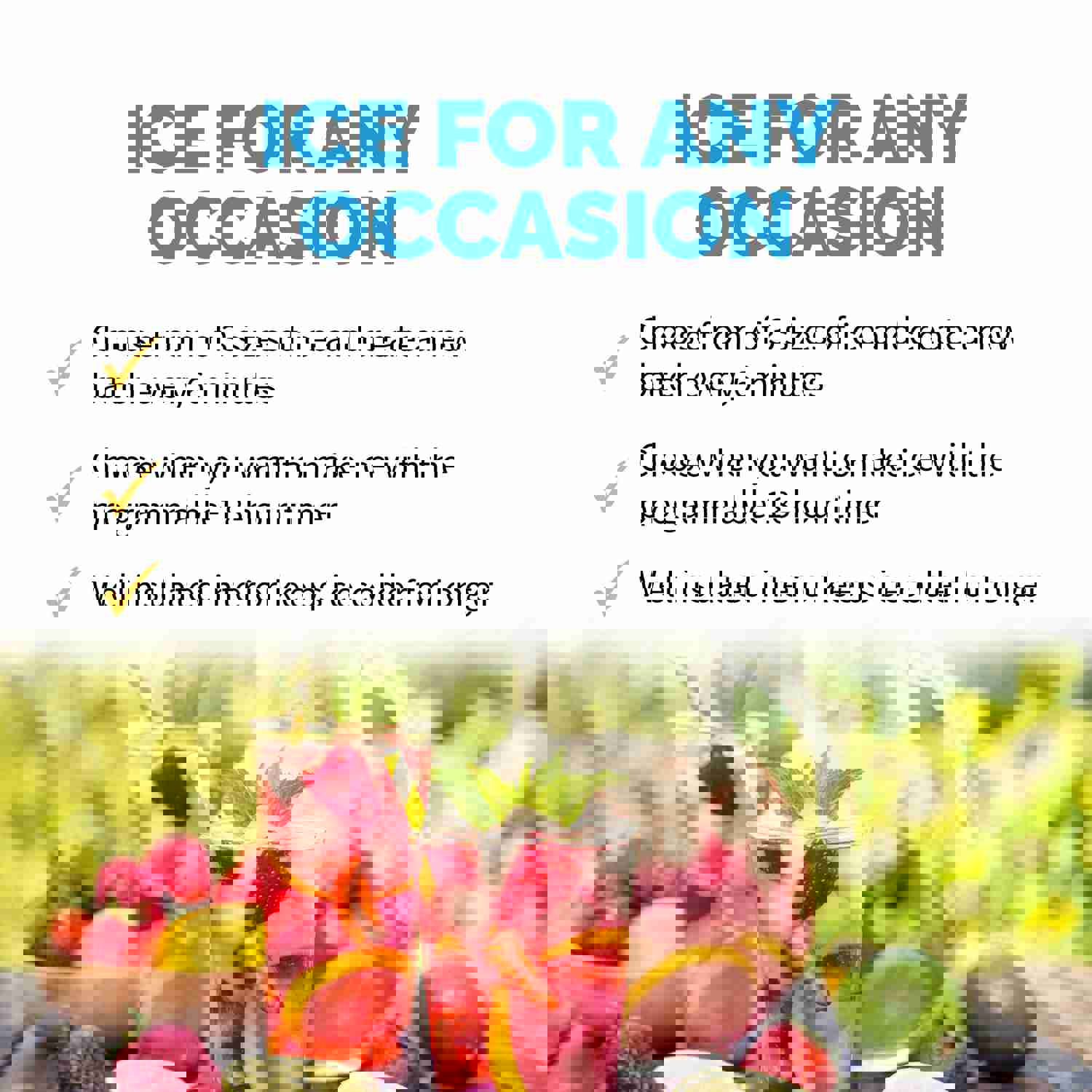 NewAir Countertop Ice Maker, 50 lbs. of Ice a Day, 3 Ice Sizes, BPA-Free & Self-Cleaning