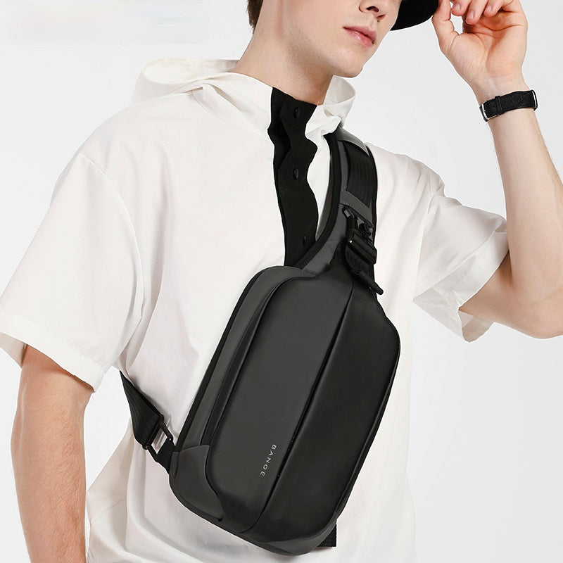 Waterproof Sling Bag Crossbody Pack for Men - Large Capacity Travel Chest Bag