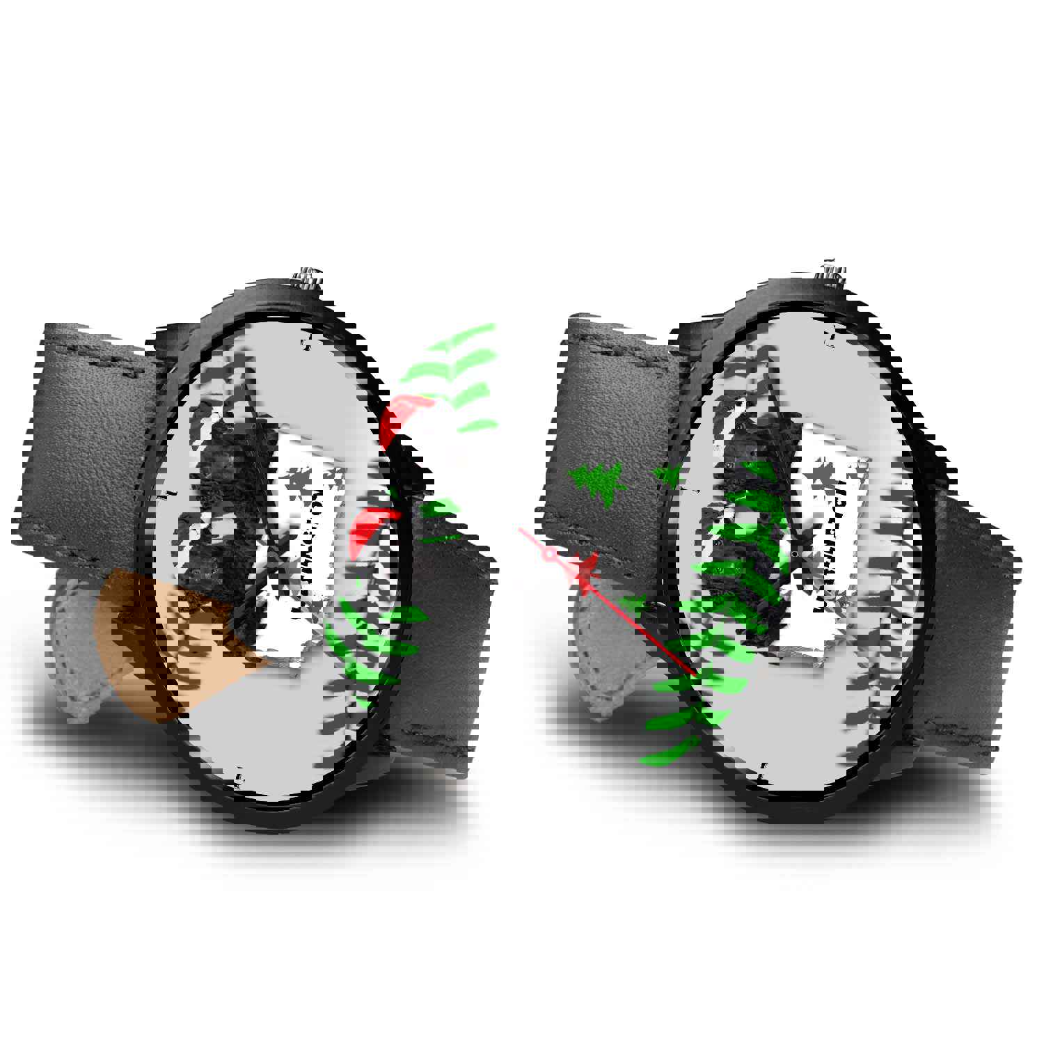Curly Coated Retriever Washington Christmas Special Wrist Watch