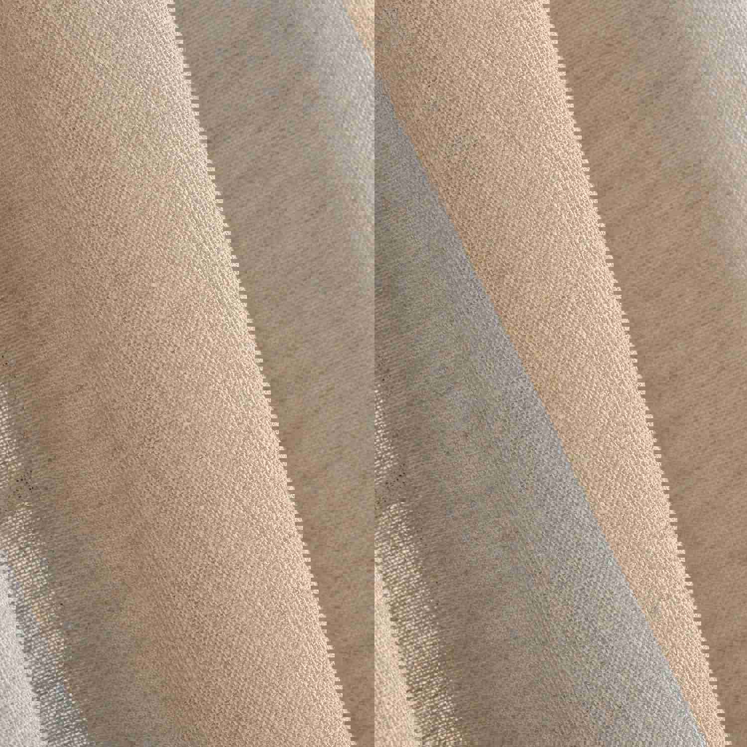 Linen Sheer Curtain with Rod Pocket, 20 Color Options, Free Express Shipping
