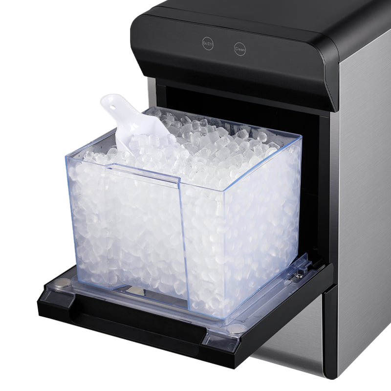 Gevi Household Countertop Nugget Ice Maker With Viewing Window
