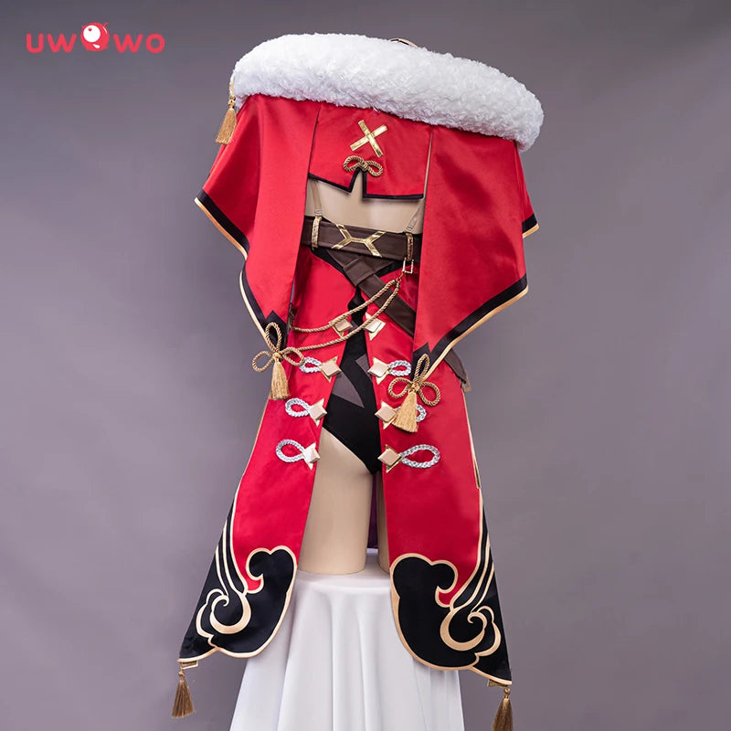 UWOWO Genshin Impact Beidou Cosplay Costume - Liyue Uncrowned Lord of the Ocean Outfit for Women