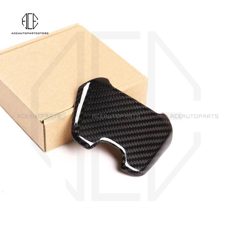2018-2021 Lamborghini URUS Real Carbon Fiber Car P Gear Switch Decoration Cover Sticker