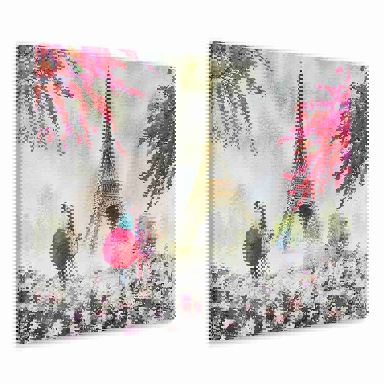 Paris European City Landscape France Canvas Artwork