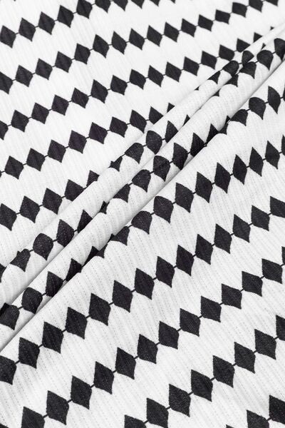 Plaid Half Button Dropped Shoulder Hoodie for Men and Women