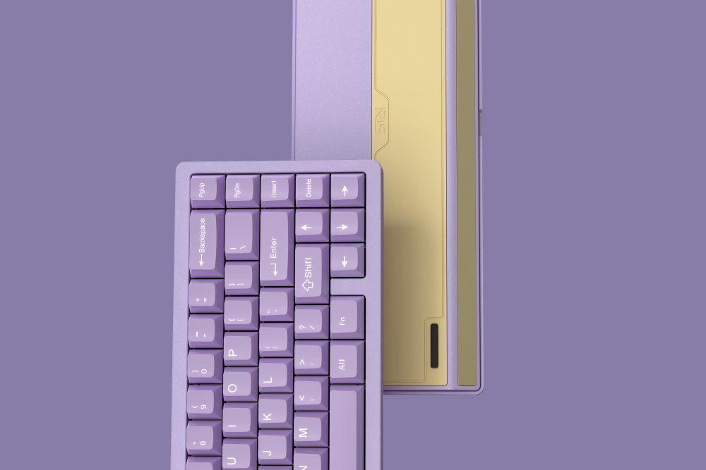 Jris65 Glitter Spray-coated Version Mechanical Keyboard