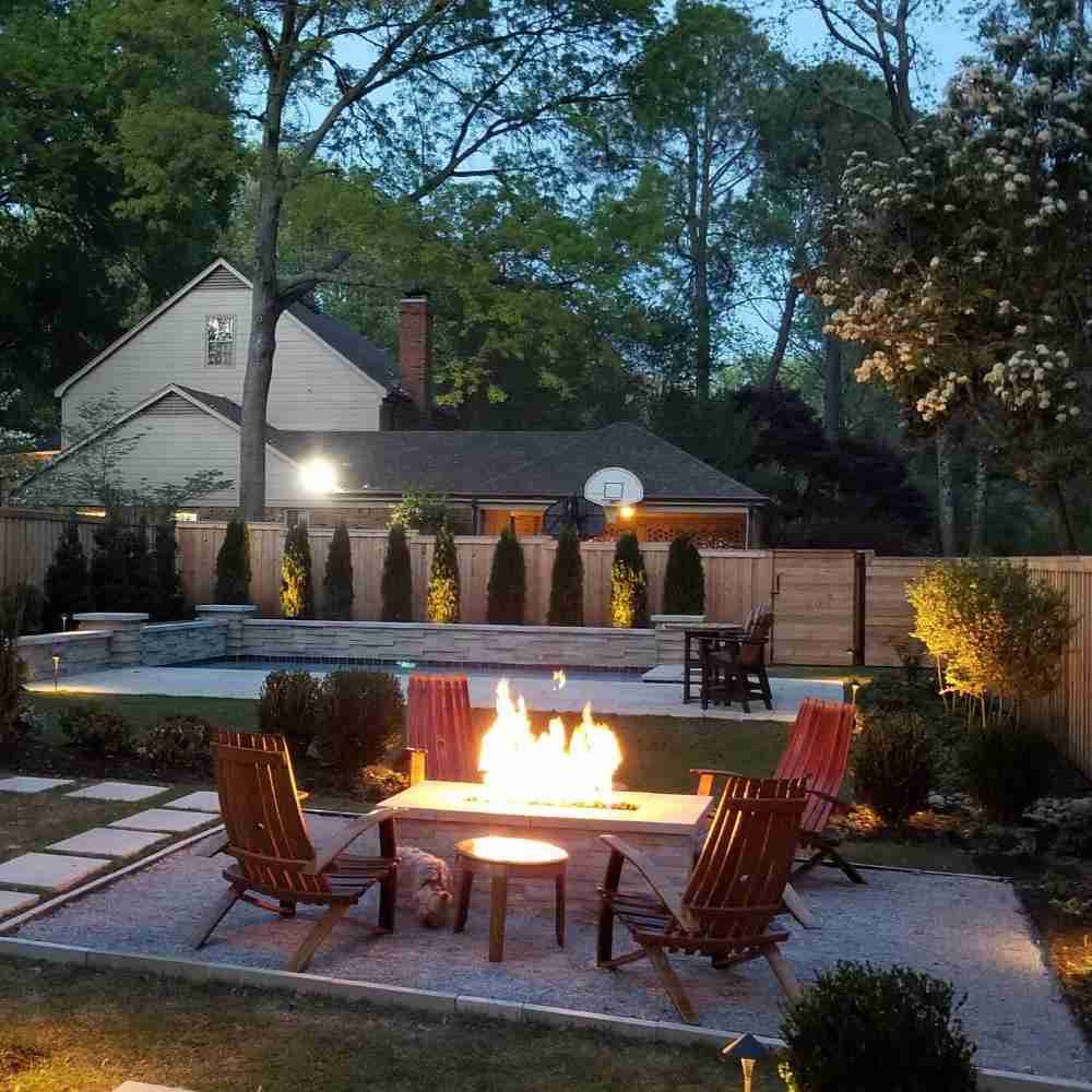 Warming Trends Ready to Finish Rectangular Gas Fire Pit Kit