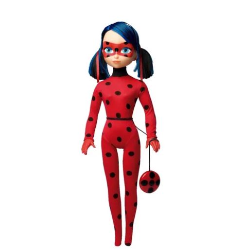 Disney Lady Bug Miraculous Yo-yo Doll 55cm - Articulated Toy with Accessories