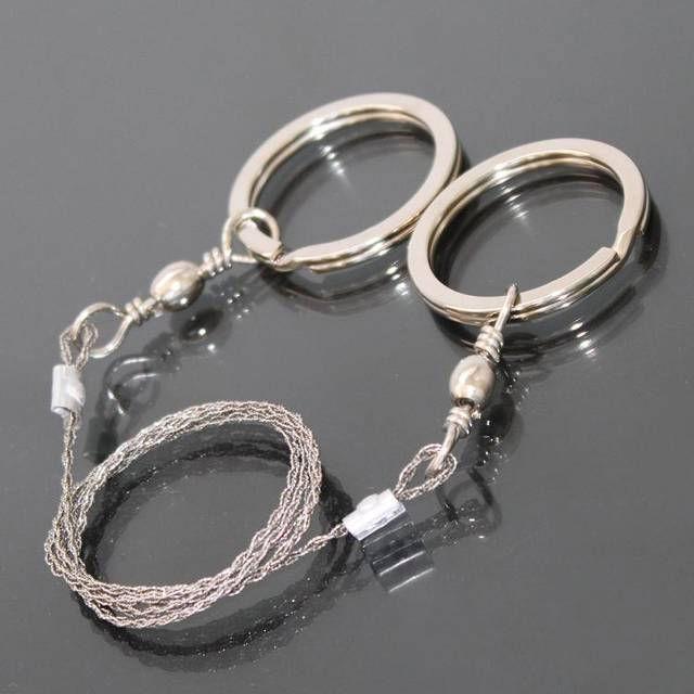 1pcs Stainless Steel Wire Saw - Outdoor Camping Emergency Survival Tool