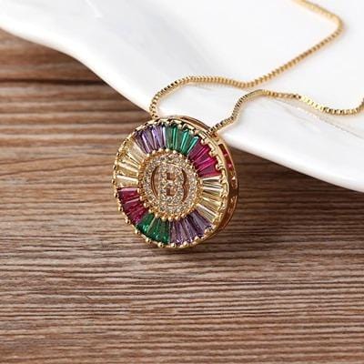 The Rainbow Initial Necklace