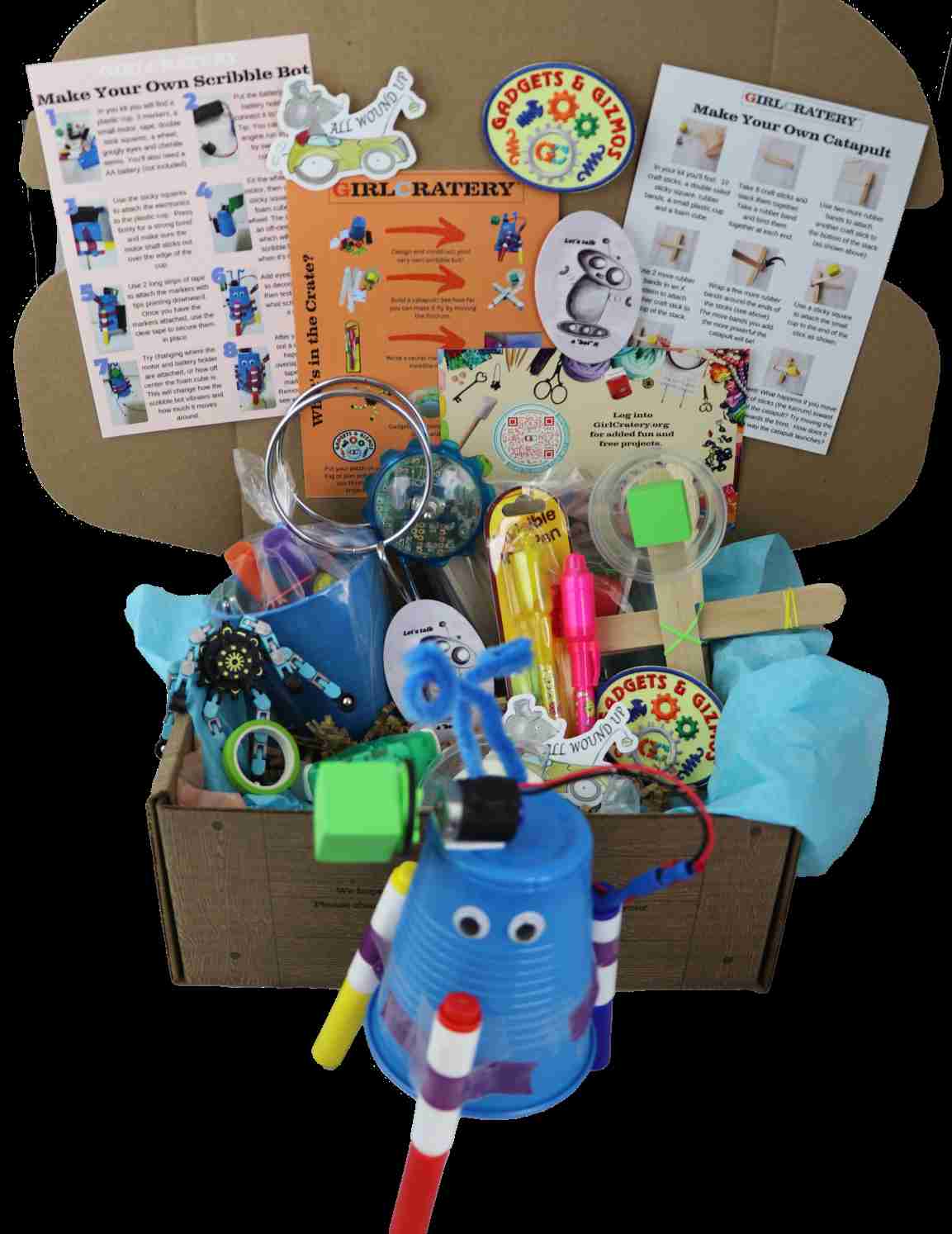 The Gadgets and Gizmos Crate - STEM Educational Fun