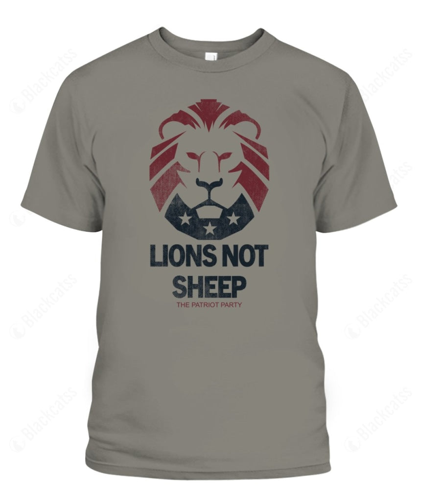 Lions Not Sheep Graphic Apparel - Unisex Classic Fit Cotton T-Shirt
