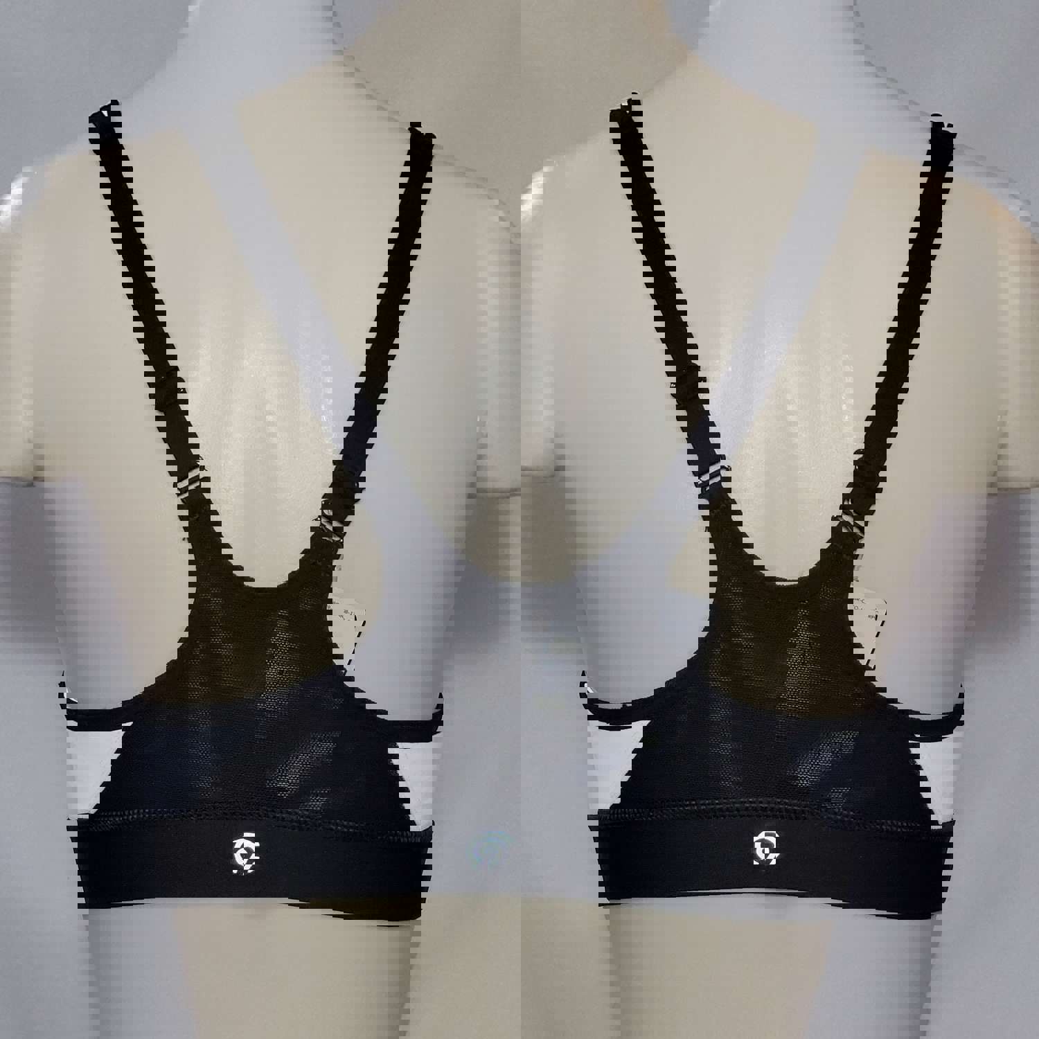 Champion N9643 Power Shape Max Zip Front Wire Free Sports Bra - High Support for Women