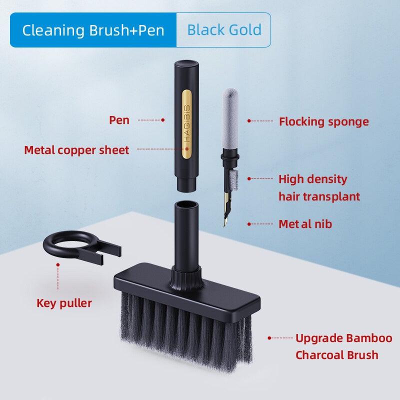5-in-1 Gadget Cleaning Kit with Dual Head Design