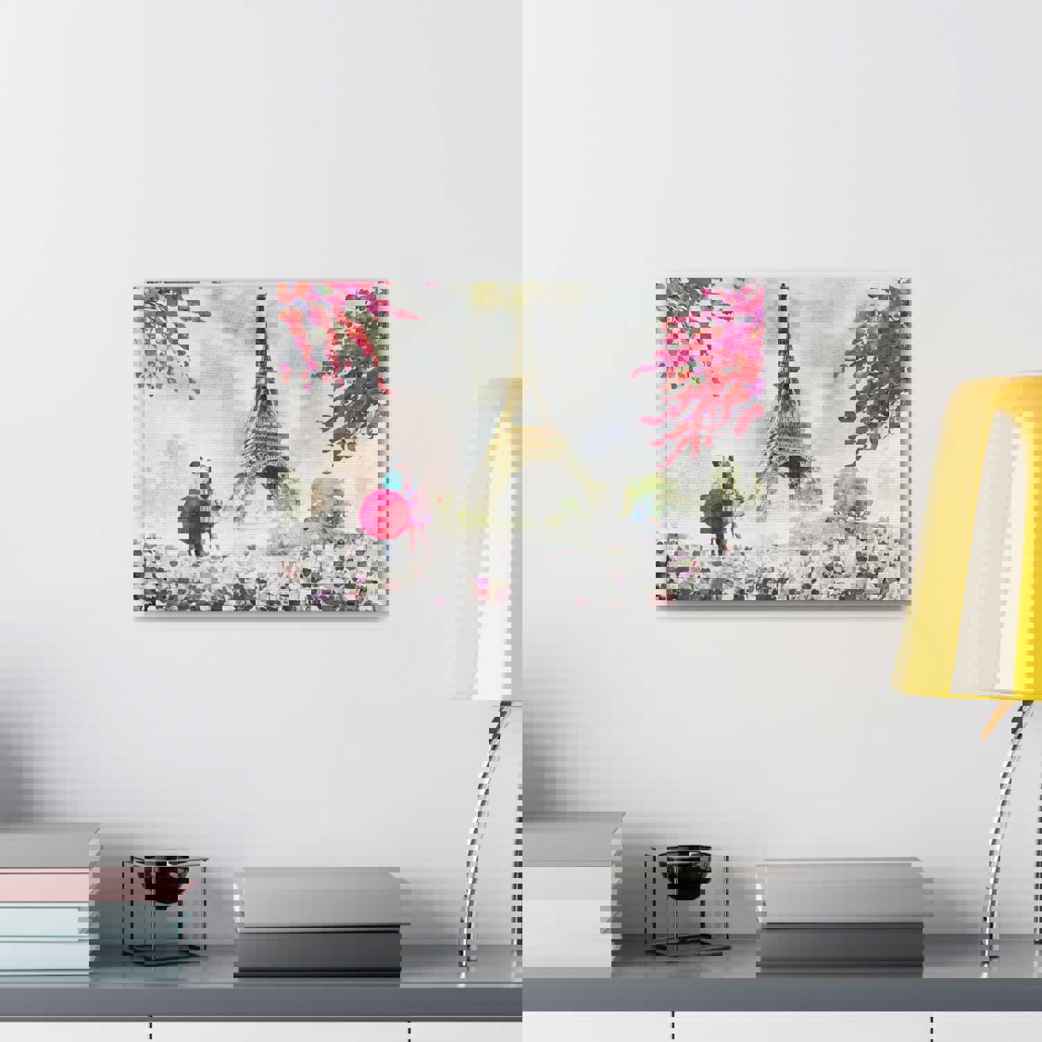 Paris European City Landscape France Canvas Artwork