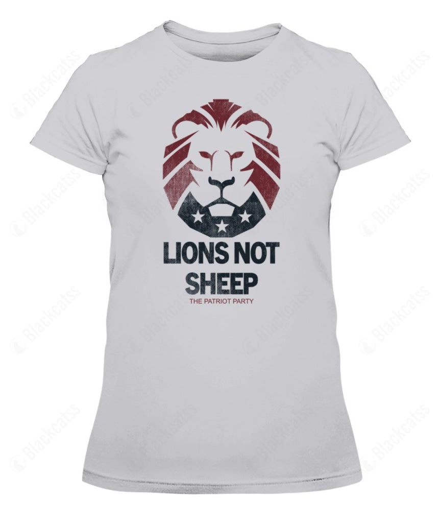 Lions Not Sheep Graphic Apparel - Unisex Classic Fit Cotton T-Shirt