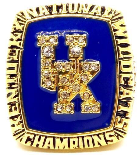 Kentucky Wildcats College Basketball Championship Ring (1998) - Standard Series