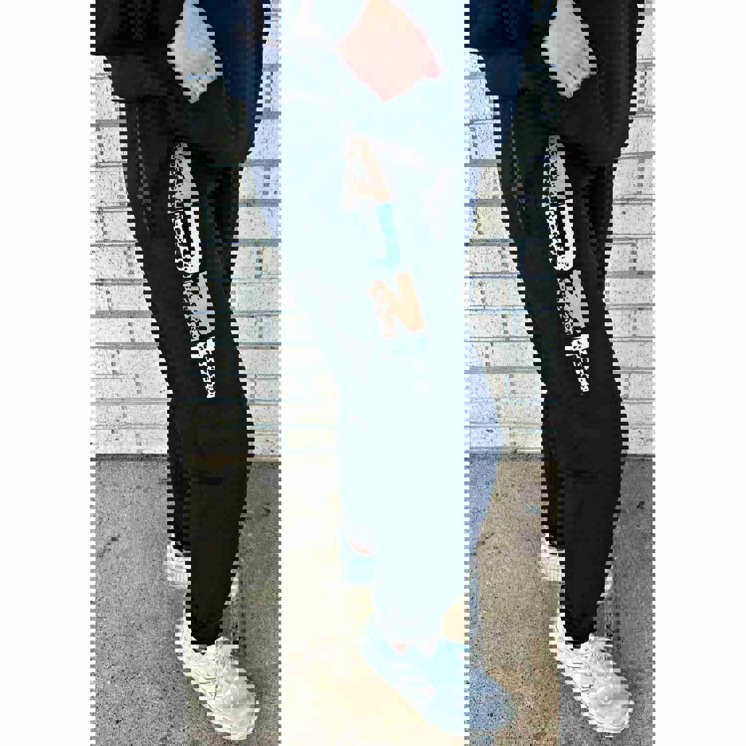 Custom Leopard Print Jogger Set with Hoodie or Sweatshirt